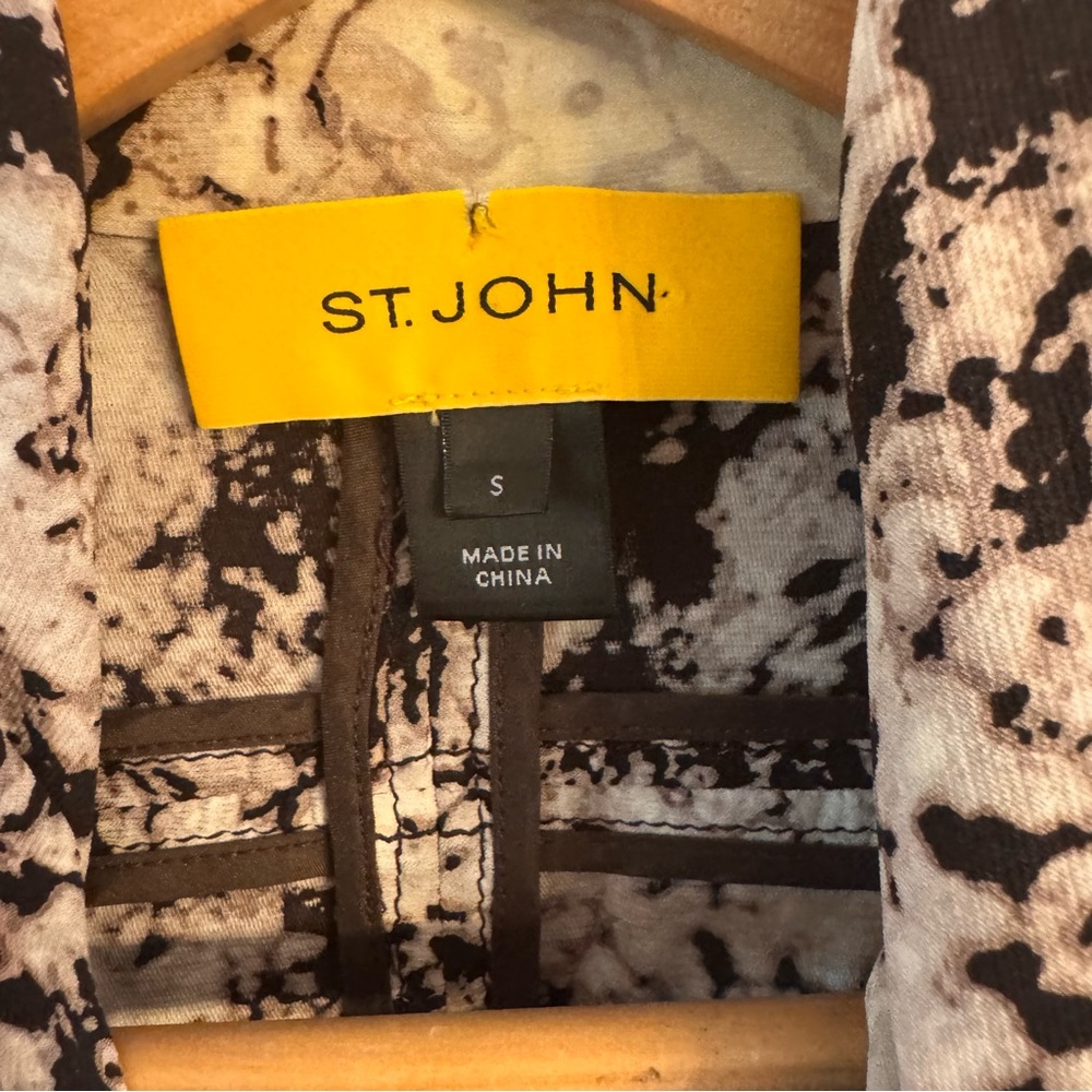 ST JOHN Abstract Jacket - Picture 3 of 6